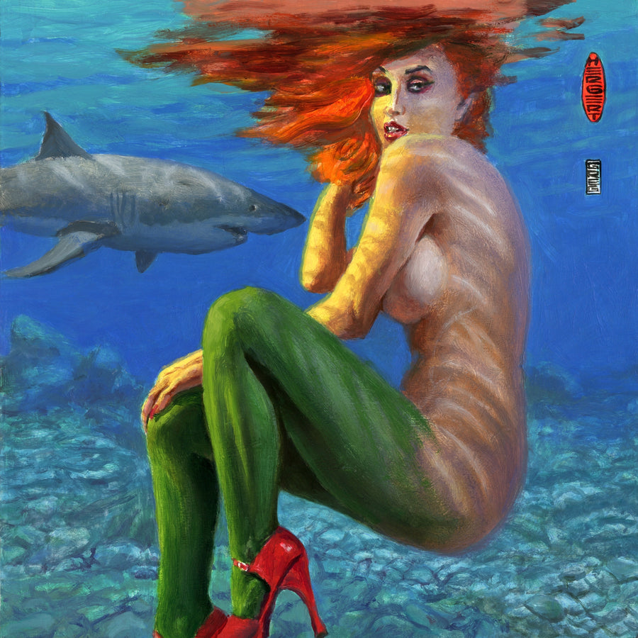 Mermaid In Heels