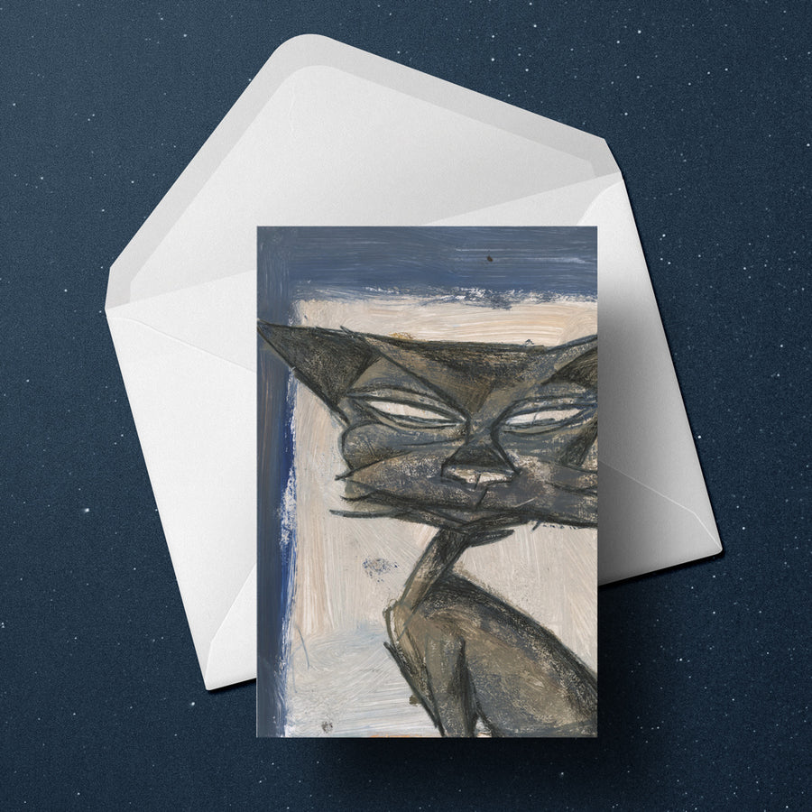 Abstract Cat Cards