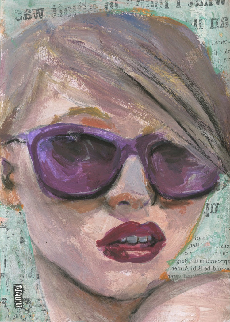 Purple Glasses - Gregory Hergert